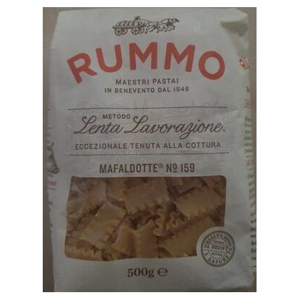 Rummo мафальдотте № 159 из твердых сортов пшеницы, 500 г