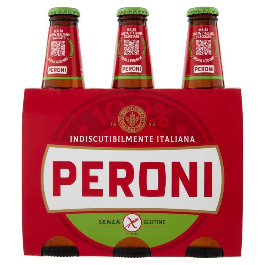 Peroni senza Glutine пиво без глютена, 3 × 0,33 л, 4,7%