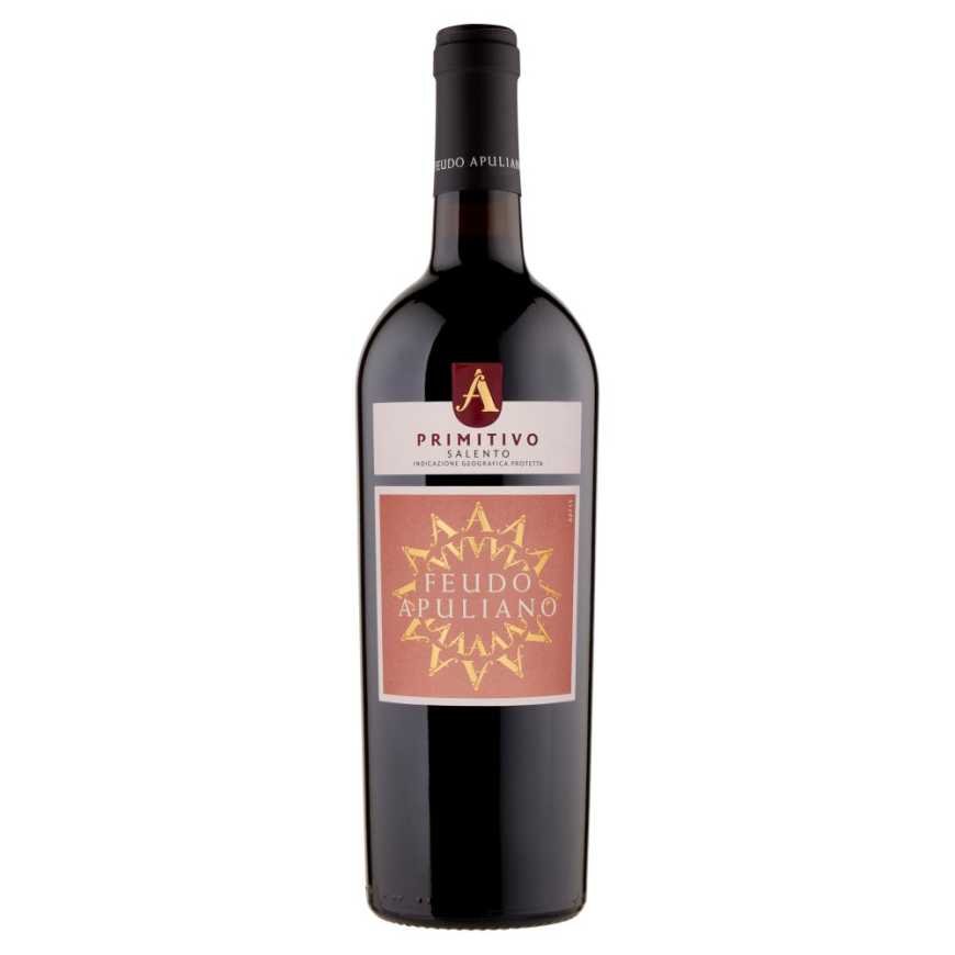 Feudo Apuliano Primitivo Salento IGP красное сухое вино, 0,75 л