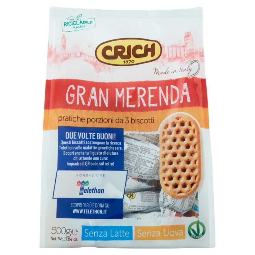 Crich печенье Frollini Gran Merenda Classici, 500 г