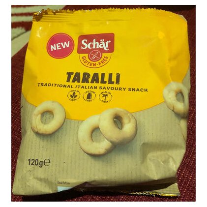 Schär безглютеновые таралли, 120 г