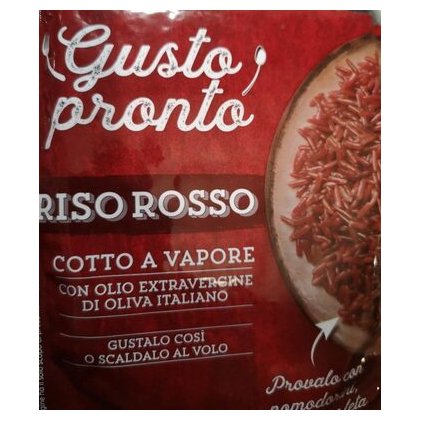 Gusto Pronto красный рис, 250 г