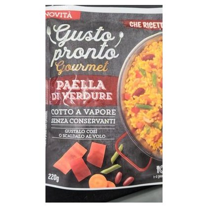 Gusto Pronto vegetable paella, 220 g
