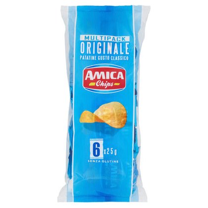 Amica Chips картофельные чипсы классические, 150 г