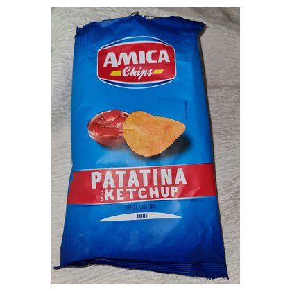 Amica Chips картофельные чипсы Ketchips со вкусом кетчупа, 100 г
