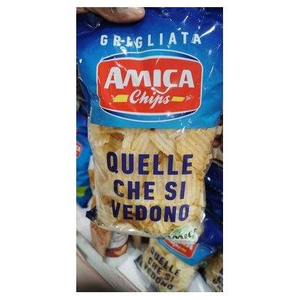 Amica Chips картофельные чипсы Grigliata со вкусом гриль, 200 г