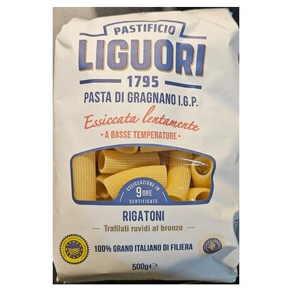 Liguori макароны ригатони из Граньяно, 500 г