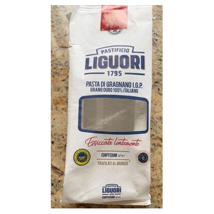 Liguori Gragnano chifferini durum wheat pasta, 500 g