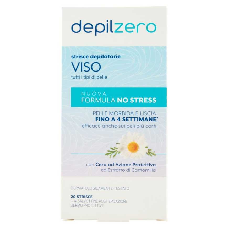 Depilzero полоски для депиляции лица и зоны бикини, 20 шт