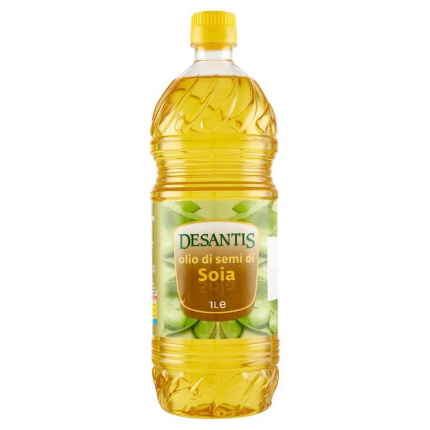 Desantis масло соевое в ПЭТ-бутылке, 1 л