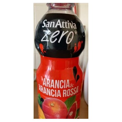 SanAttiva Zero напиток апельсин и красный апельсин, 1 л
