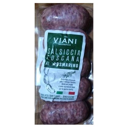 Viani тосканская колбаса сальсичча с розмарином, 300 г
