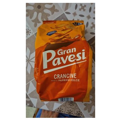 Gran Pavesi мини-снеки со вкусом паприки Crancine Paprika, 6x30 г