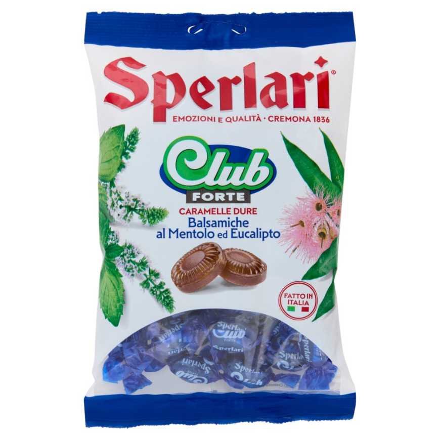 Sperlari Карамель Club Forte с ментолом и эвкалиптом, 200 г