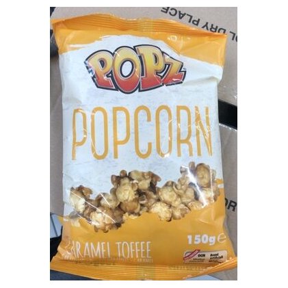 Popz попкорн с карамелью, 150 г