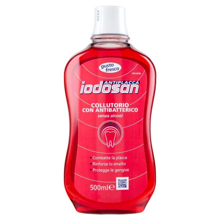 Iodosan anti-plaque mouthwash, 500 ml