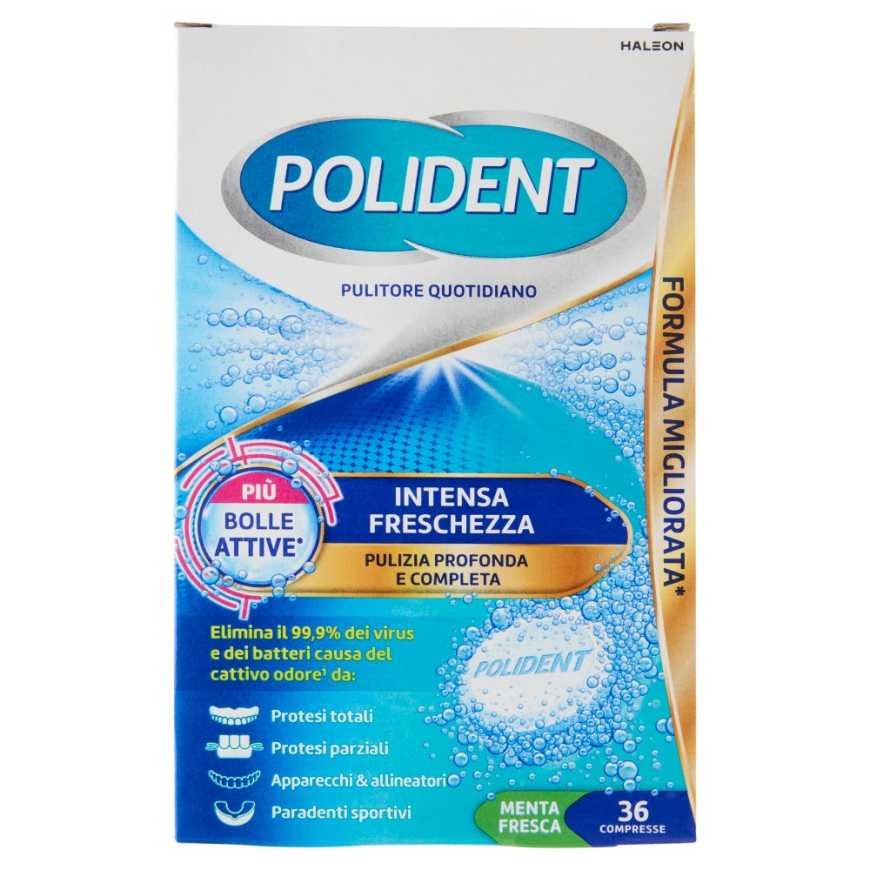 Polident Чистящие таблетки Тройная свежесть, 36 шт