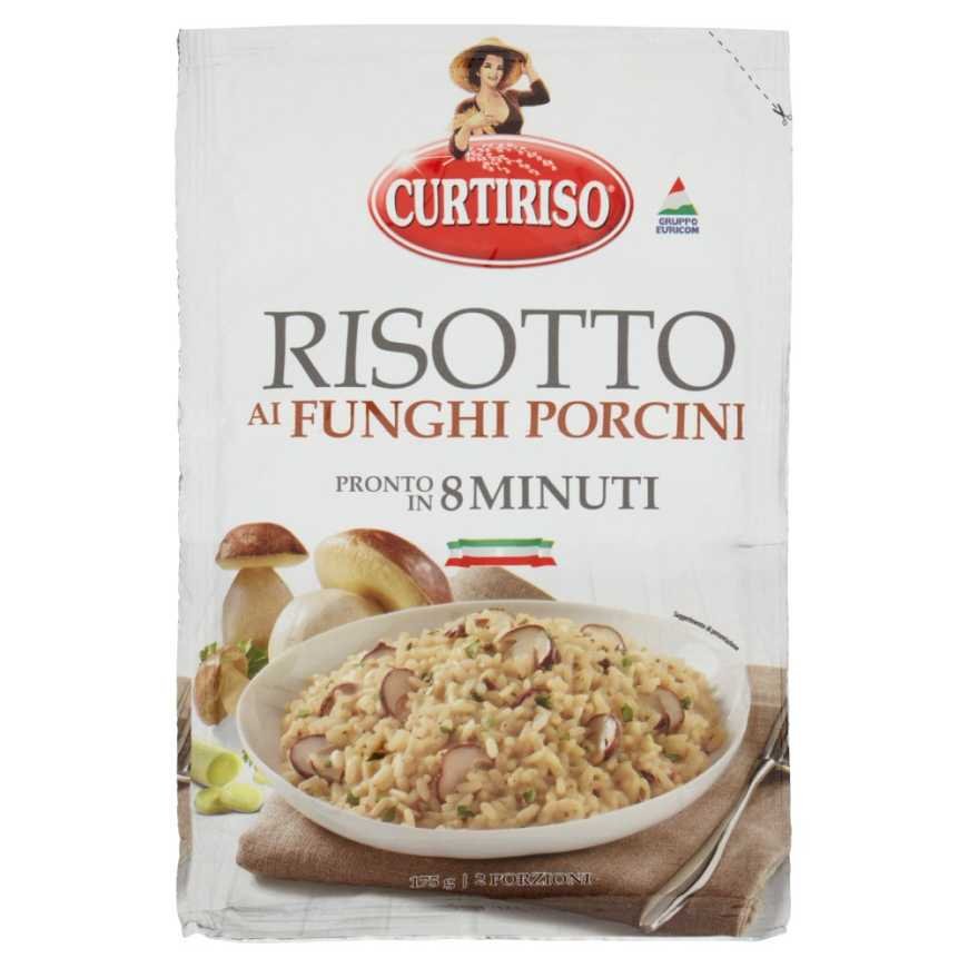 Curtiriso Ризотто с белыми грибами, 175 г