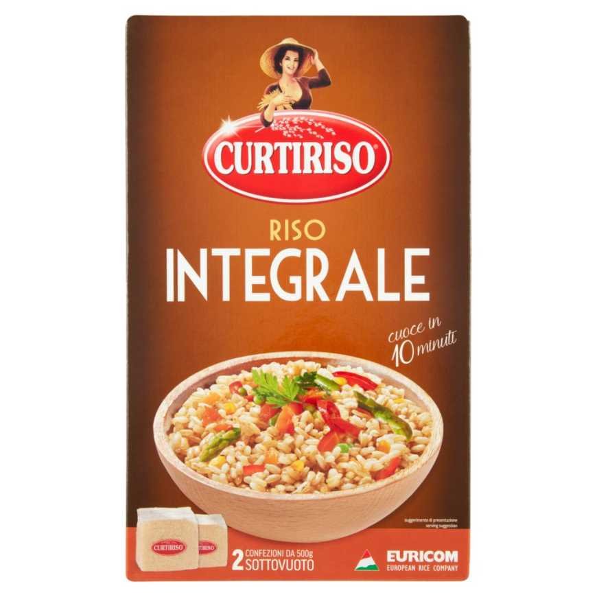 Curtiriso Рис бурый Curtiriso Riso Integrale, 2 шт. по 500 г