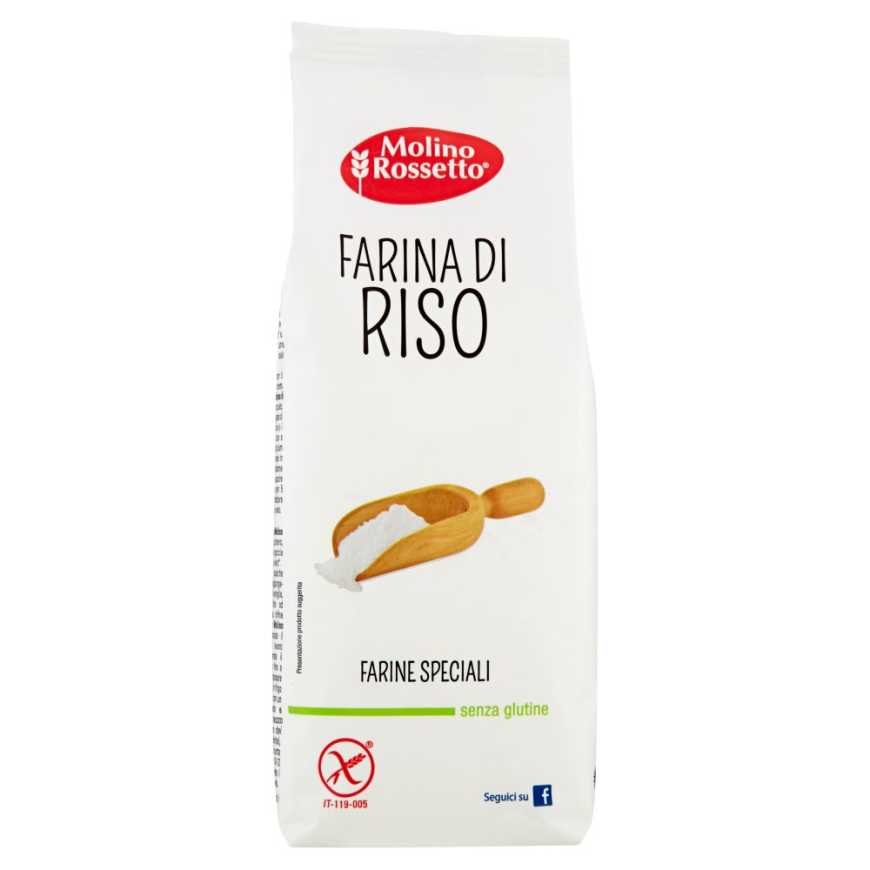 Molino Rossetto gluten-free rice flour, 500 g