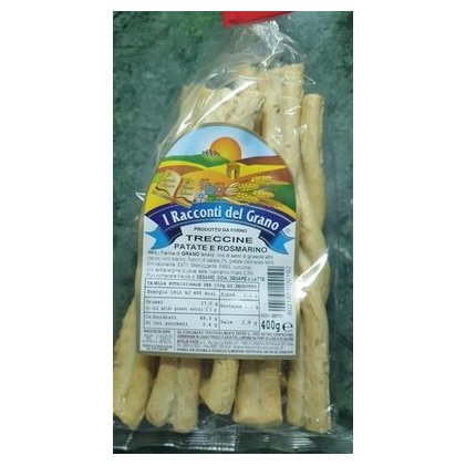 Apulia Food таралли в форме косичек с картофелем и розмарином, 400 г