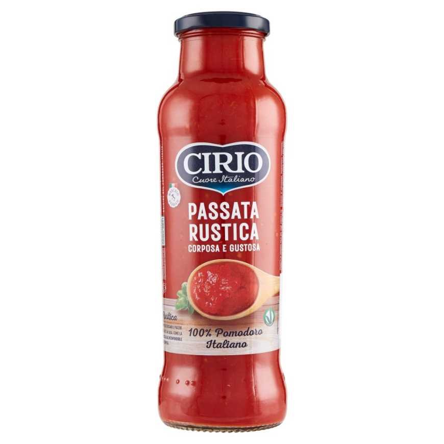 Cirio Passata Rustica rustic tomato passata, 680 g