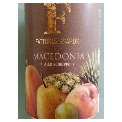 Fattoria dei Sapori тропический фруктовый салат в сиропе, 425 мл