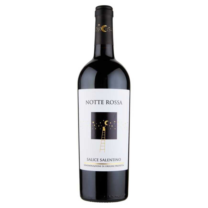 Notte Rossa Salice Salentino Dop красное сухое вино, 0,75 л