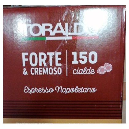 Caffè Toraldo кофе в чалдах Forte e Cremoso, 150 шт.