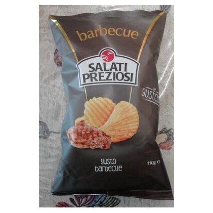 Salati Preziosi картофельные чипсы Барбекю, 110 г