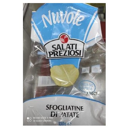 Salati Preziosi картофельные снеки, 130 г