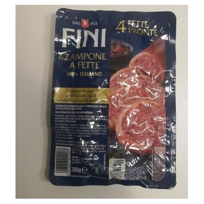 Fini зампоне нарезанный, 4 ломтика, 200 г