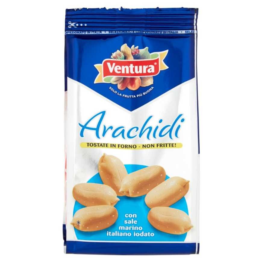 Ventura Peeled roasted salted peanuts, 125 g