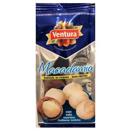 Ventura орехи макадамия соленые, 100 г