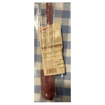 Covelli вяленое мясо полосками Lo Sfilatello, 60 г