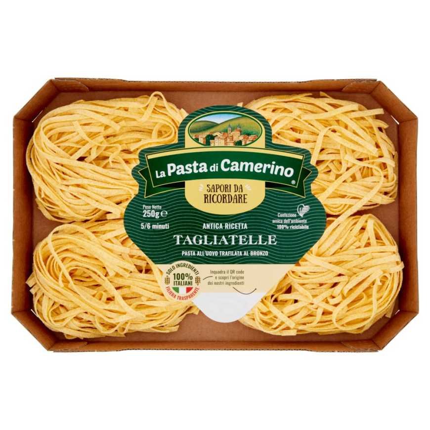 La Pasta di Camerino Яичные тальятелле бронзового формования, 250 г