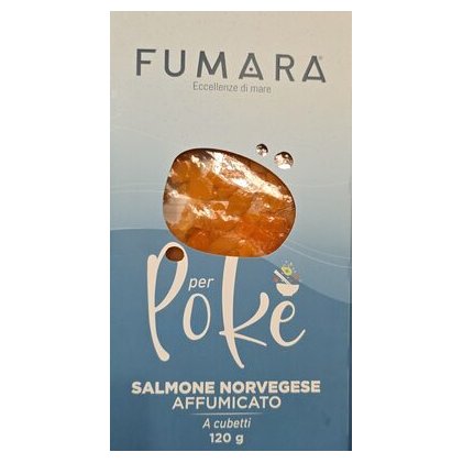 Fumara норвежский лосось кубиками для поке, 120 г