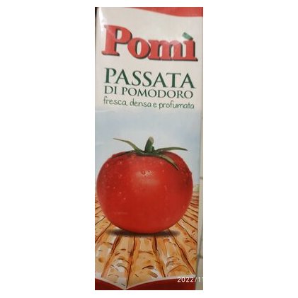 Pomì томатное пюре passata с крышкой, 1000 мл