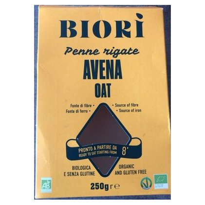 Biorì безглютеновые пенне ригате из овсяной муки, 250 г