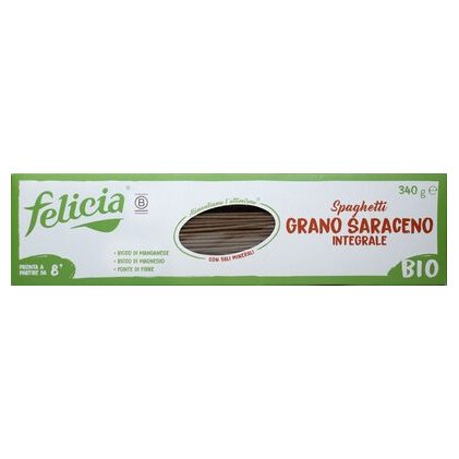Felicia Спагетти из цельнозерновой гречневой муки, 340 г