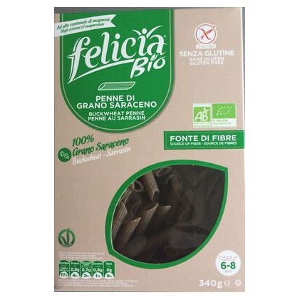 Felicia Пенне из цельнозерновой гречневой муки, 340 г