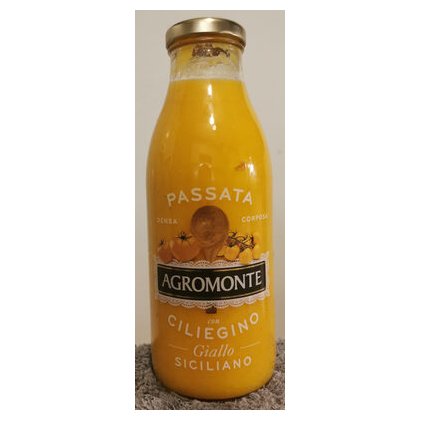 Agromonte пюре из желтых томатов и желтых томатов черри, 520 г