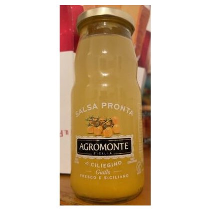 Agromonte соус из желтых томатов черри, 360 г