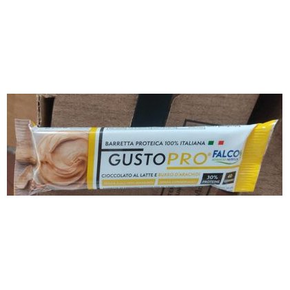 GustoPro протеиновый батончик, арахисовый крем, 40 г