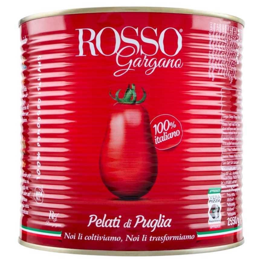 Rosso Gargano Очищенные томаты, 3 кг