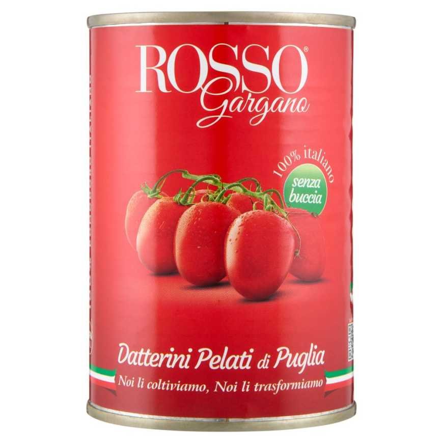 Rosso Gargano Очищенные томаты датерино, 400 г