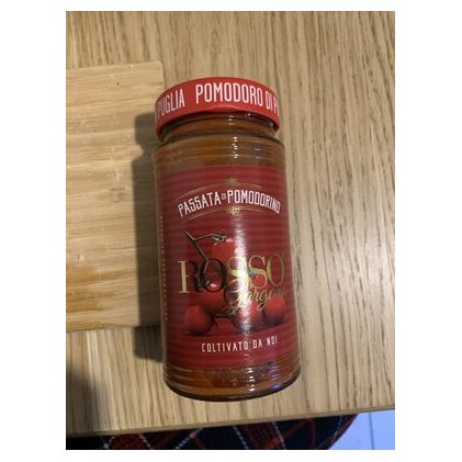 Rosso Gargano томатное пюре из Апулии passata, 290 г
