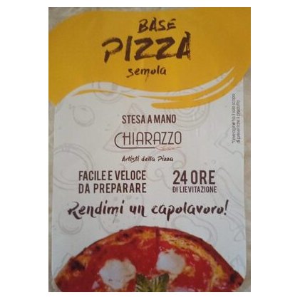 Chiarazzo основа для пиццы из твердых сортов пшеницы, 2 шт., 420 г