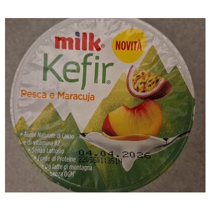 Milk кефир персик и маракуйя, 150 г