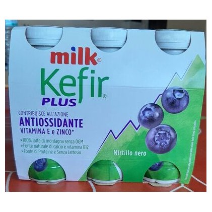 Milk Кефир Plus антиоксидант с черникой, 100 г